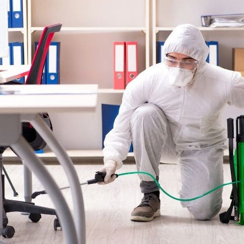 Saneamiento ambiental de industrias, instituciones educativas, centros de salud y espacios publicos